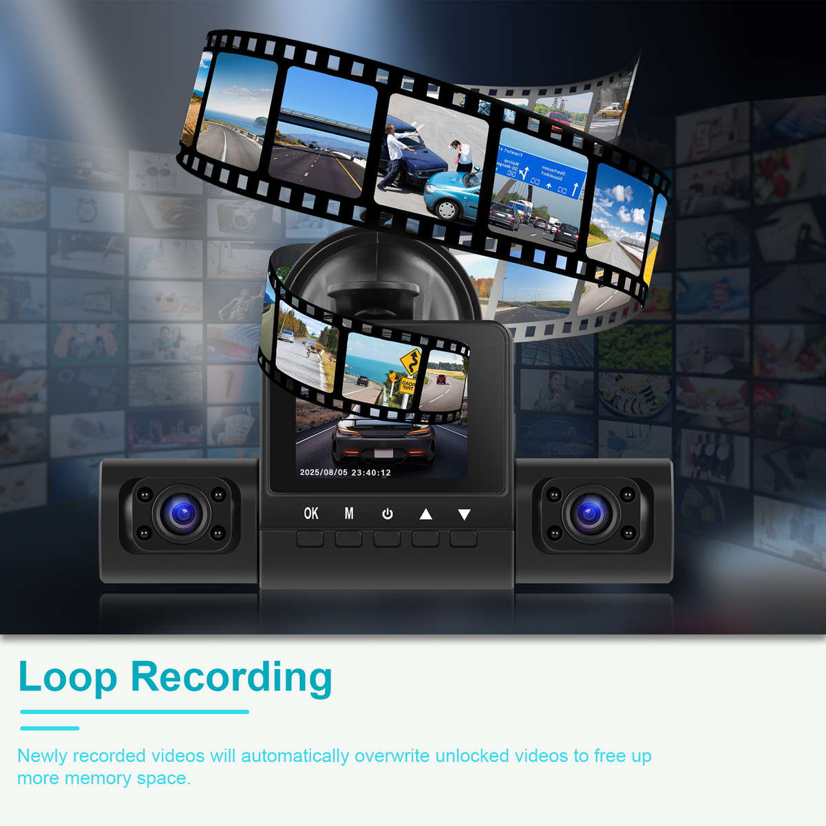 Dashcam Items Automobile Recorder