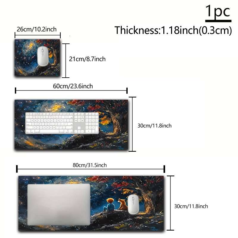 Mouse Pad Size 4089.6Cm 15.7Inch35.4Inch