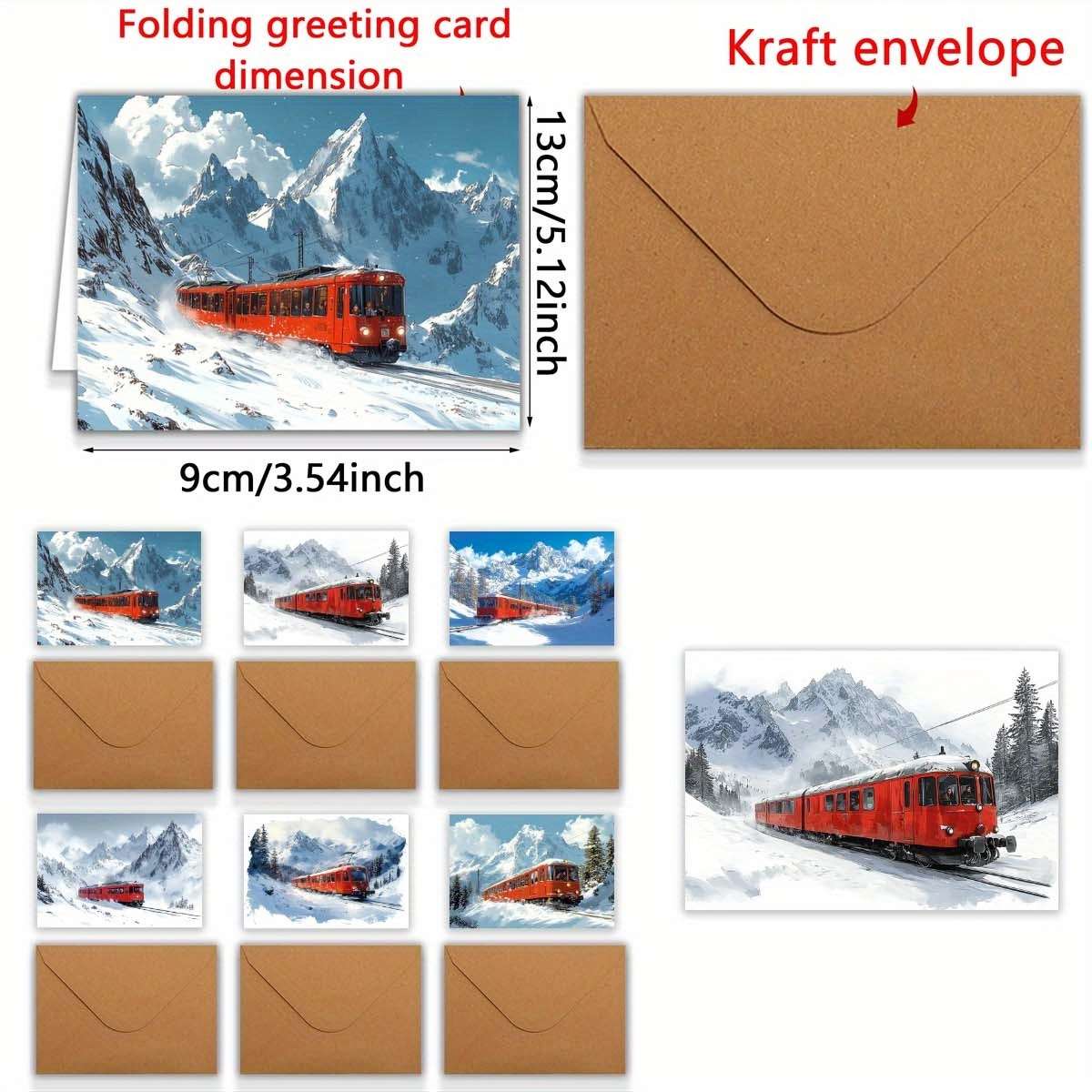 Greeting Cards Quantity 6Pcs
