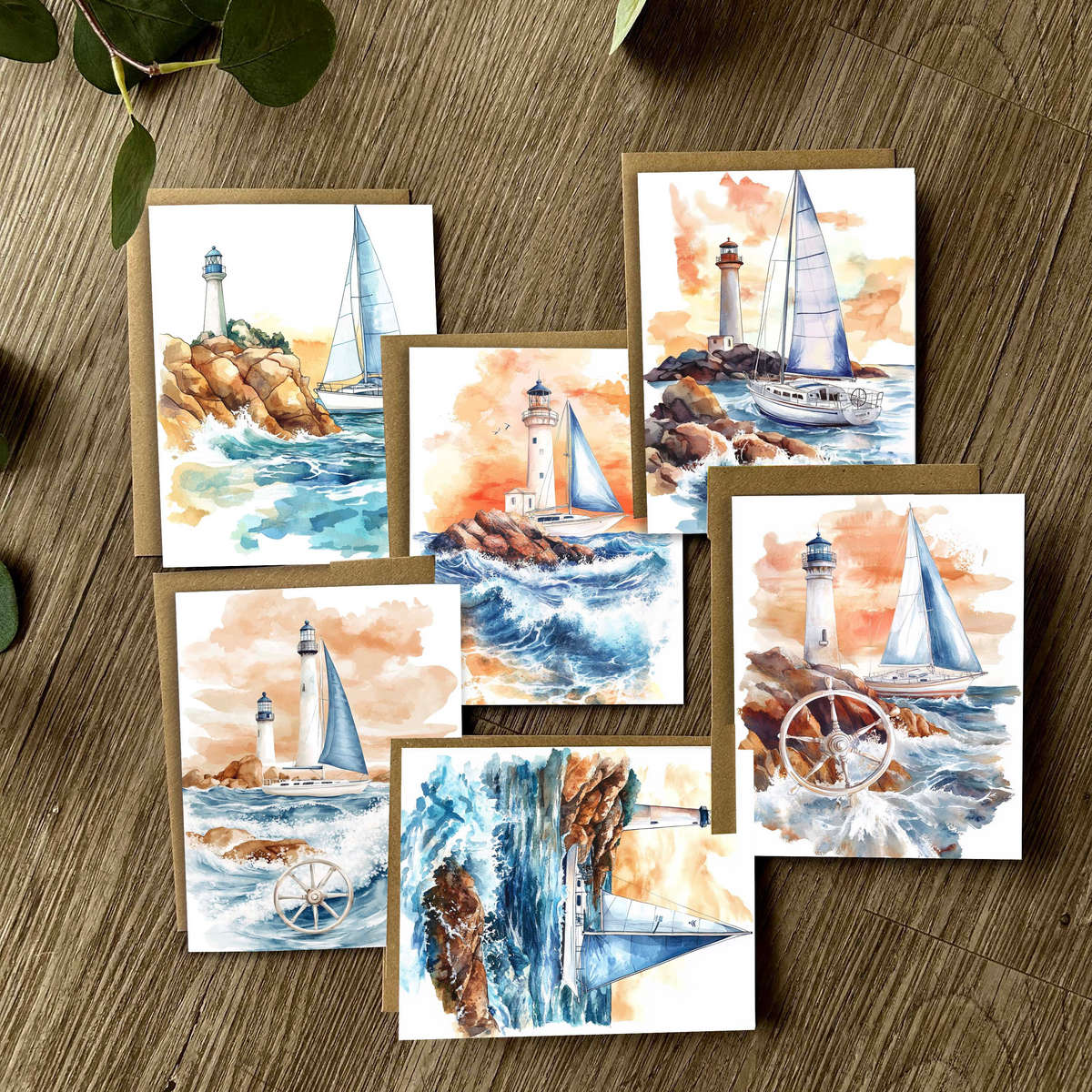 Greeting Cards Quantity 6Pcs