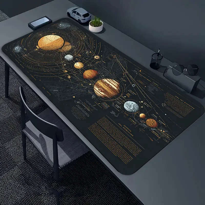 Exquisite MicroTextured Starry Universe Desk Planet Gaming For Office Desk