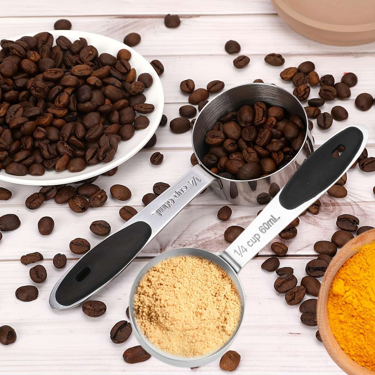 Measuring Cup Model Coffee Spoon 2Pcs