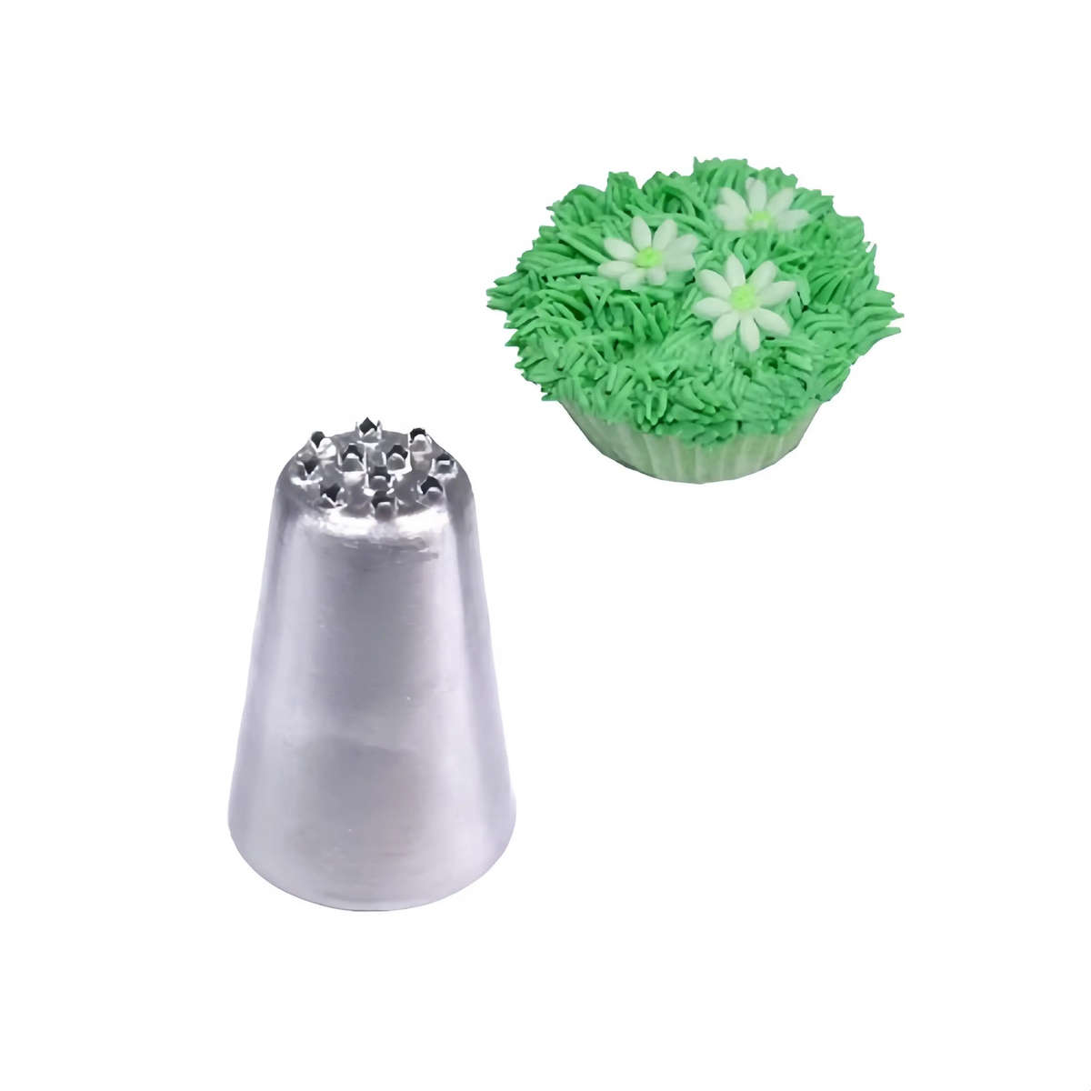 Piping Nozzle Items 3Pcs Cream Decorative Nozzle