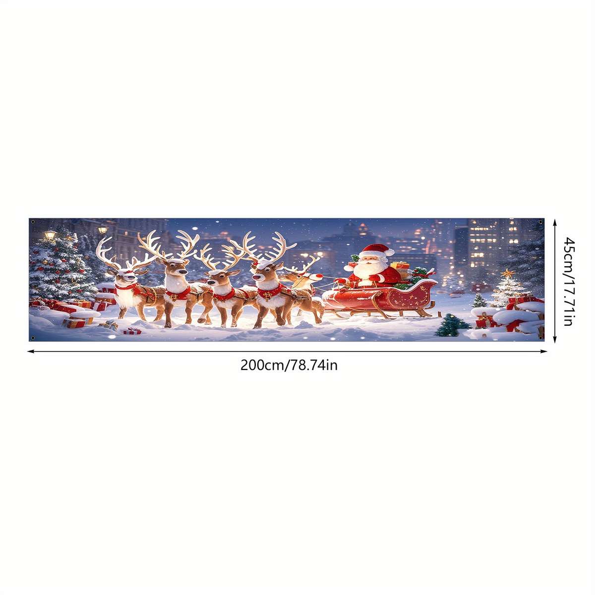 Christmas Decorations Size 300X100Cm