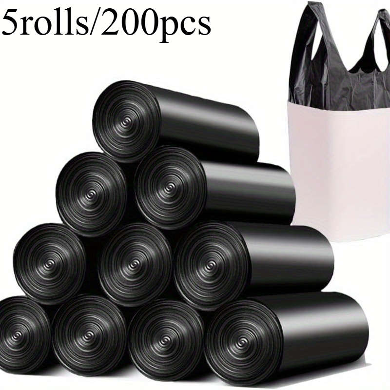 Trash Bag5 Rolls 200 Pcs