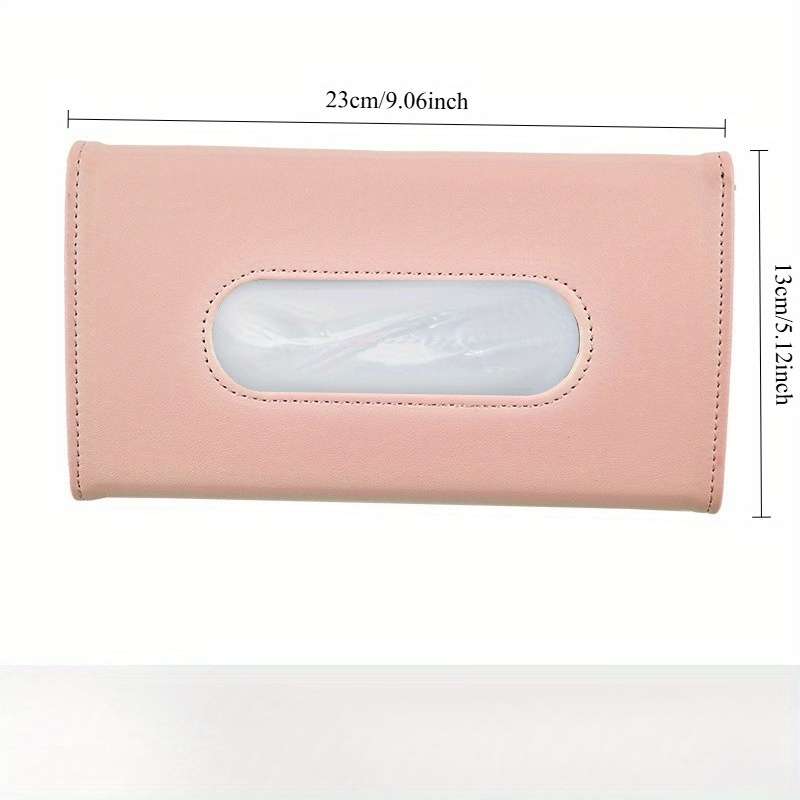 Car Tissue Box Color Black Straps   Without Tissue   Quantity 3Pcs