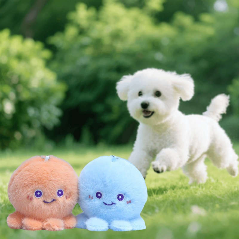 Plush Toyss color Tangerine red