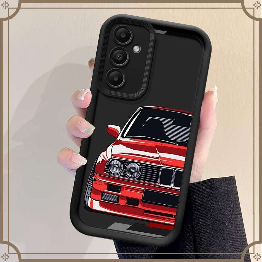 Phone Case Black Compatible Model Galaxy A7 2018