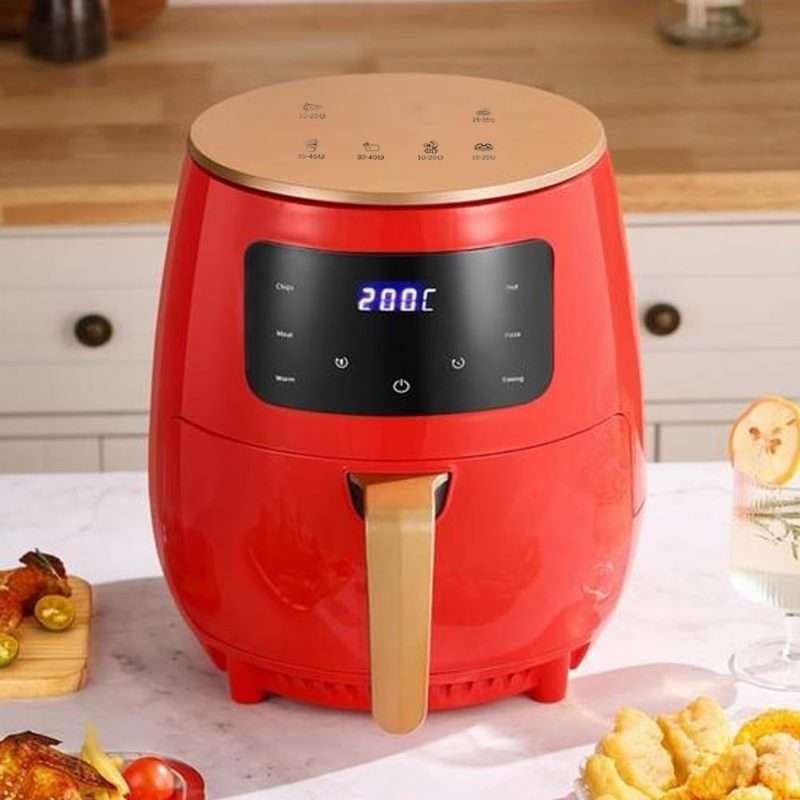 Chef In Digital Air Fryer 6L With Touch Screen Led Display