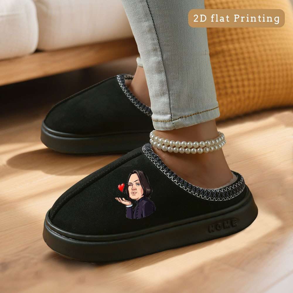 Cotton Slippers Color Coffee Brown Sizeuk 7