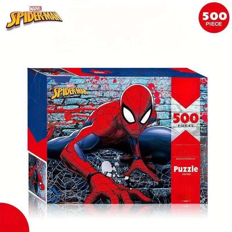 500pcs Jigsaw Puzzle for Adults Challenging Educational Vibrant Superhero-Themed