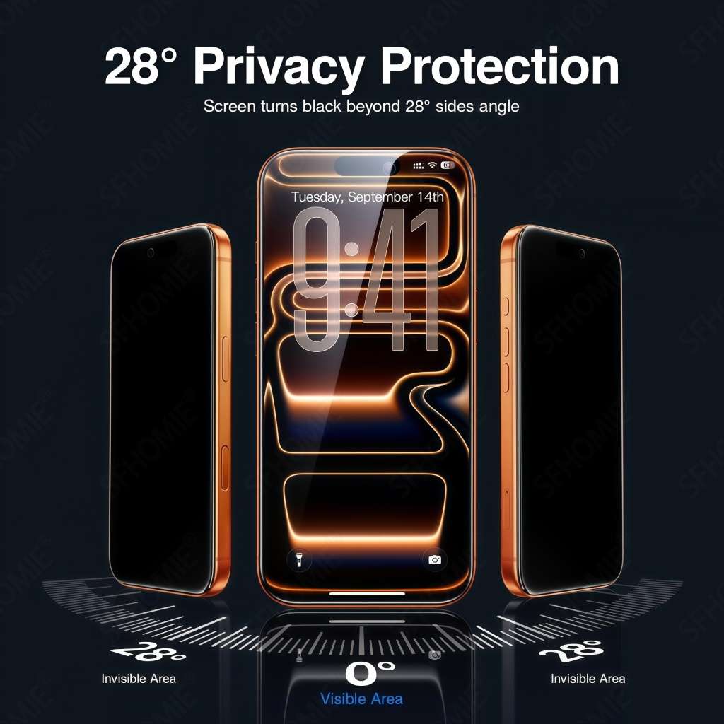 Screen Protector Compatible Model Iphone 13 Pro Max Quantity 4Pcs
