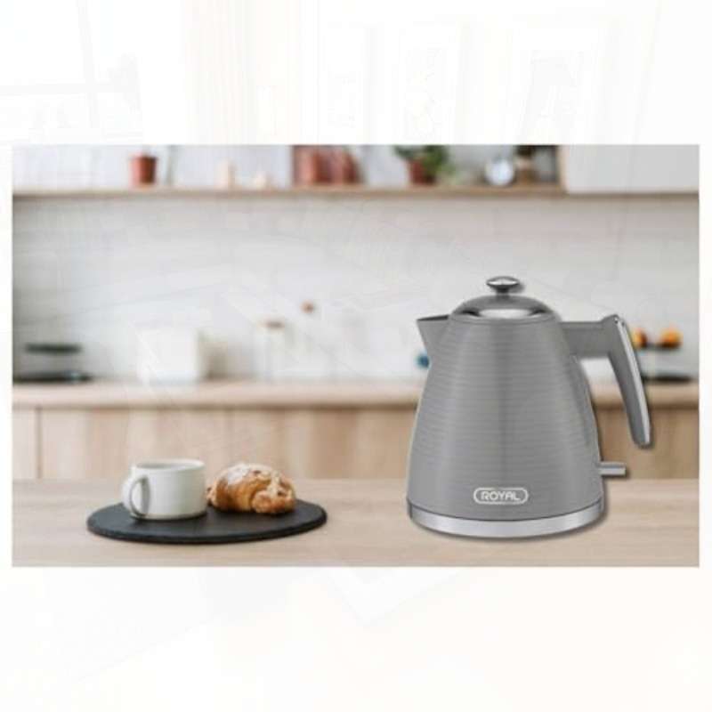 7Lt Valencia Collection Electric Grey Kettle Silicone