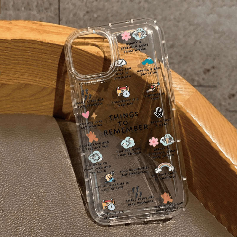 Transparent For iPhone Phone Case