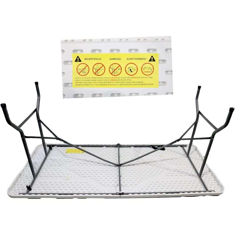 Folding Table 6ft Heavy Duty Indoor Outdoor Garden Catering Foldable Tables