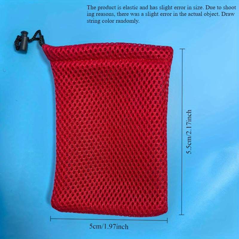 Storage Bag Color Red Size5*5.5
