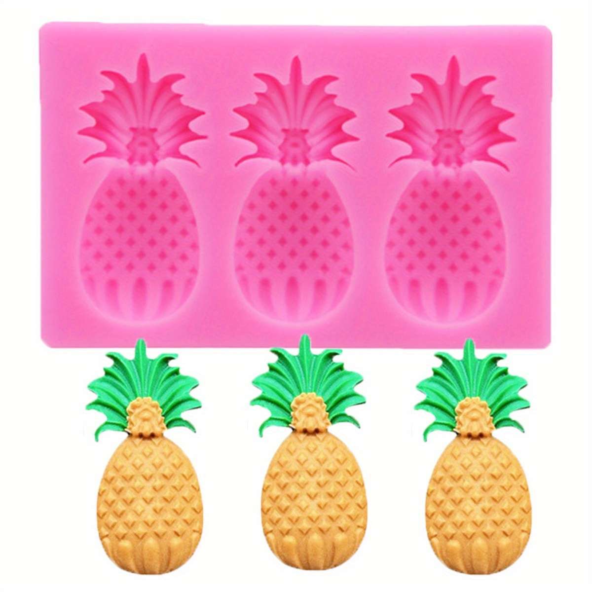 Suitable For Baking Molds Color Style 2 Pineapple Pink