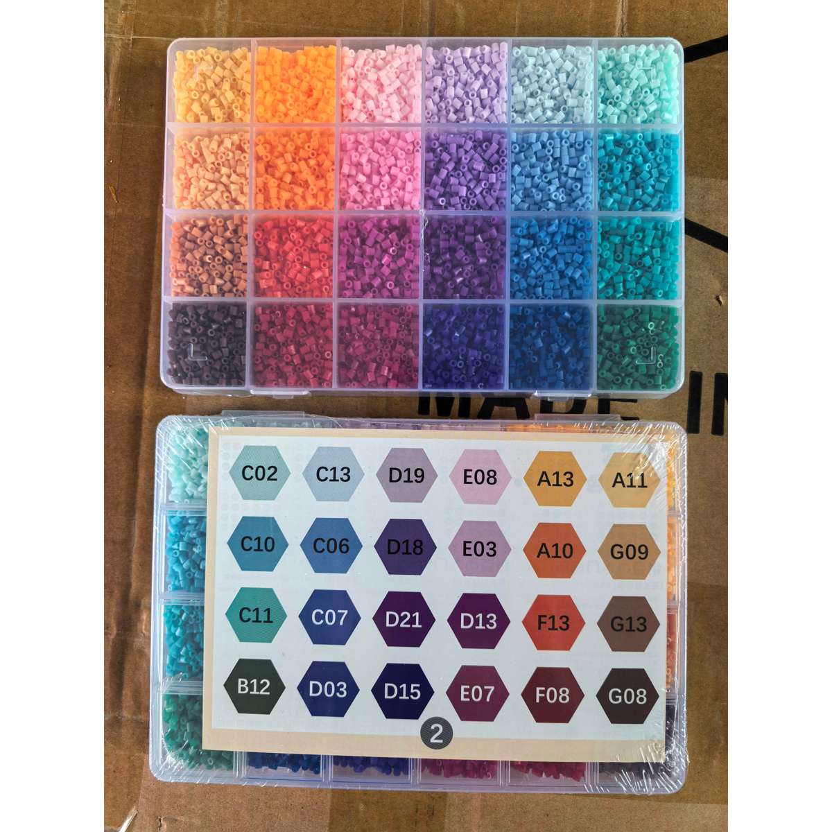 Perler Bead Set 2 Pack Of Size 5 Color