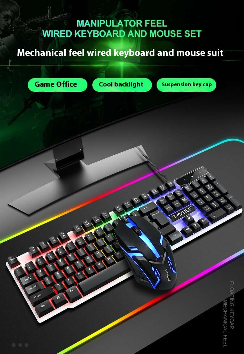 keyboard color Black