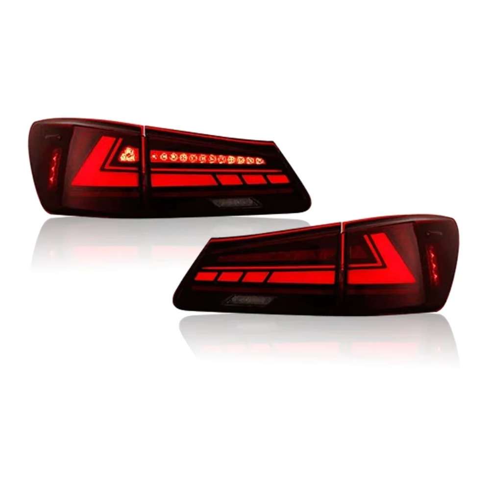 Car Lights Color Red Version1 Set