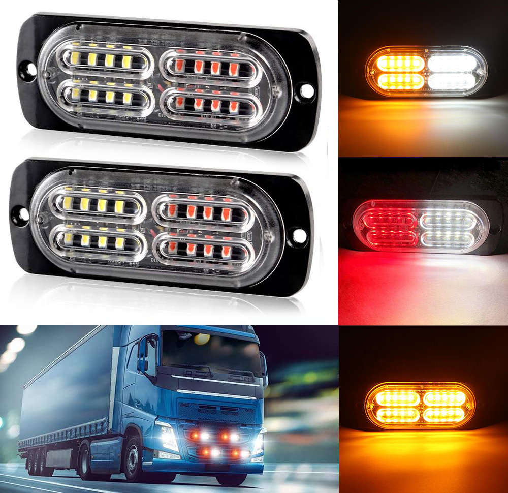 Car Lights Color 2Pcs Yellow