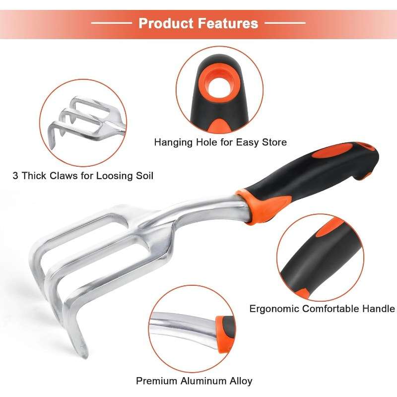 Advanced Efficient Eco Friendly Heavy Duty Metal Hand Plow Outdoor Backyard