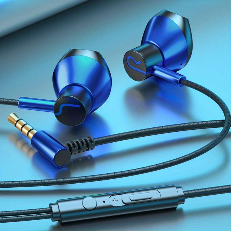 Wired Headphones Green 3.5Mm