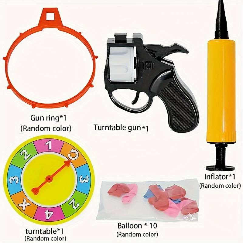 Balloon Style Game Kit  Pump And Balloon Random Color