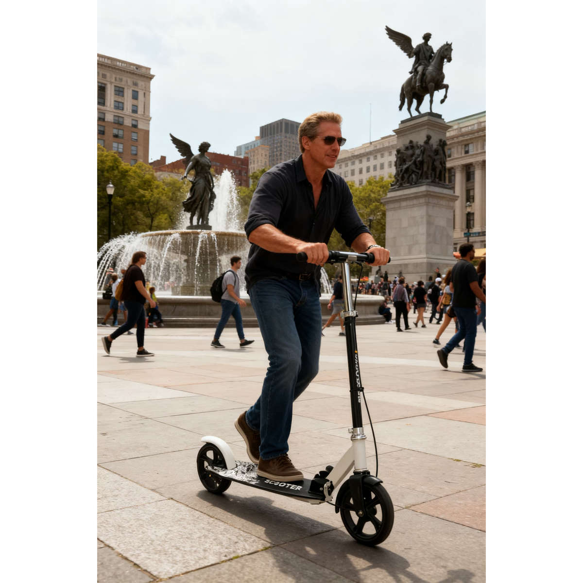 Scooter Color White