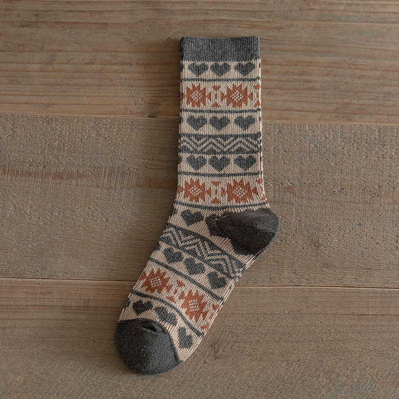 Women S Socks Color 5 Pairs Of Gray Size Onesize