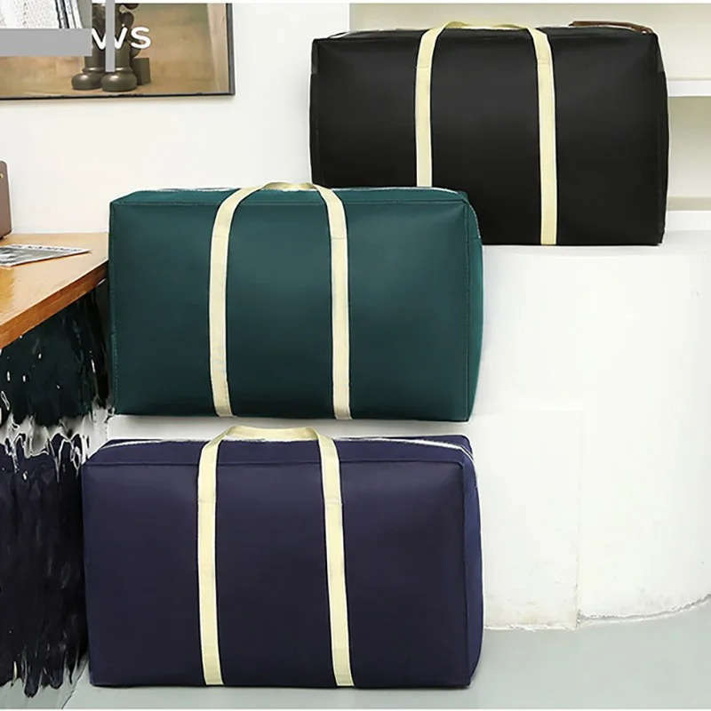 2Pcs Thick Hand Held Organizer Tote Tote Black Size L 2 Pcs
