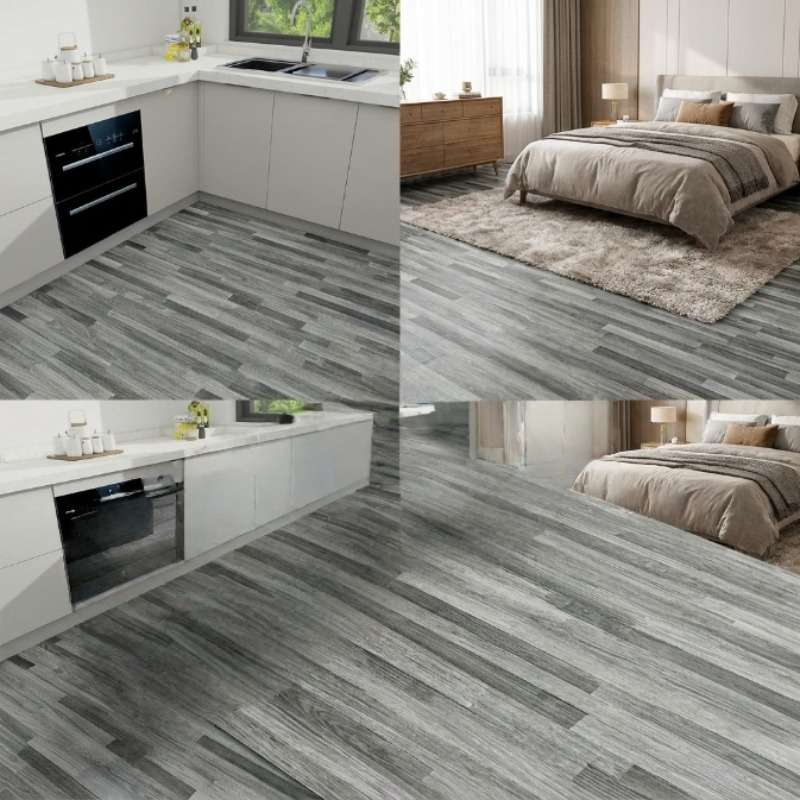 Self Adhesive Floor Stickers Walnut 40Cm*600Cm