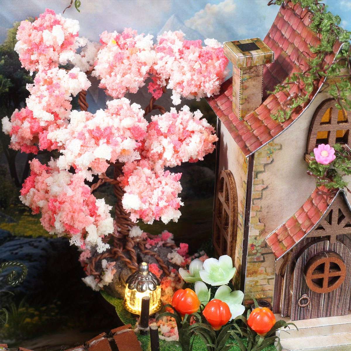 3D Model Desktop Ornaments Style Forest Secret Realm