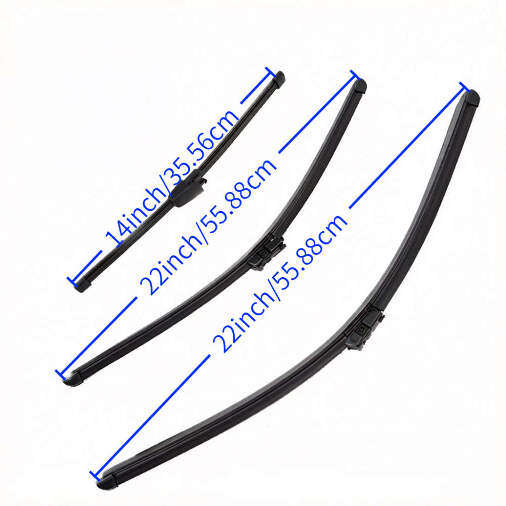 Windshield Wipers Quantity 3Pcs