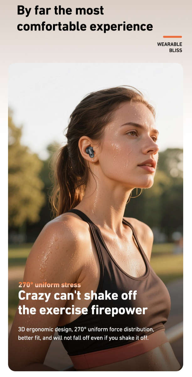 Rechargeable Wireless Earbuds Headphones Headset