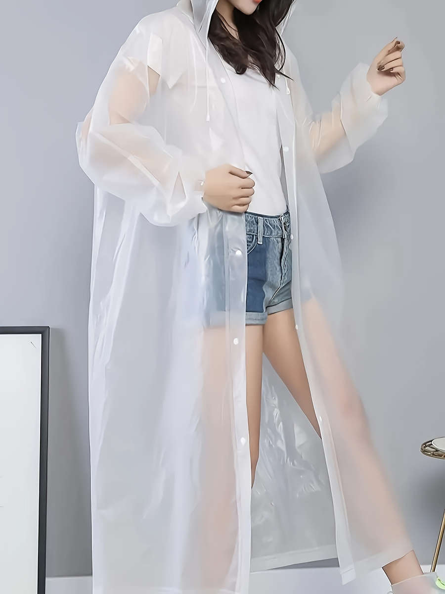Raincoat Black Size Asian Onesize