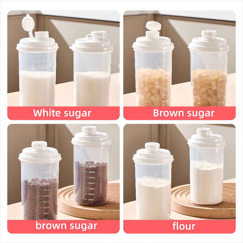 Sealed Jar Color Transparent And Visible Quantity4Pcs