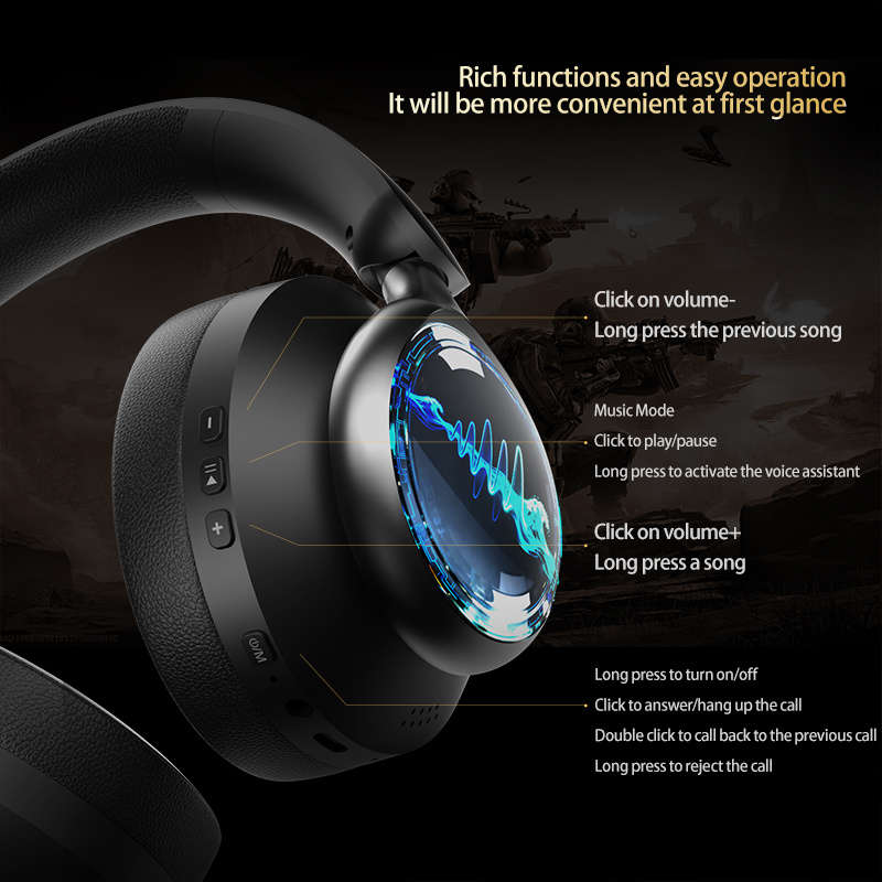 Headset Blue Includes 2 Pcs Earmuffs
