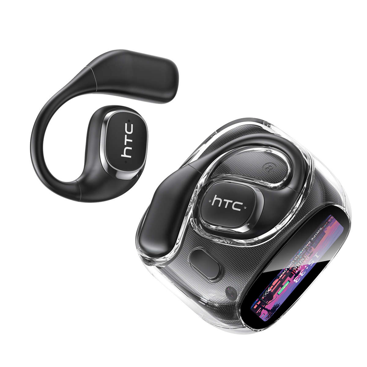 Headset 2 Beige Earphones  Earphone Case  Global Real Time Translation