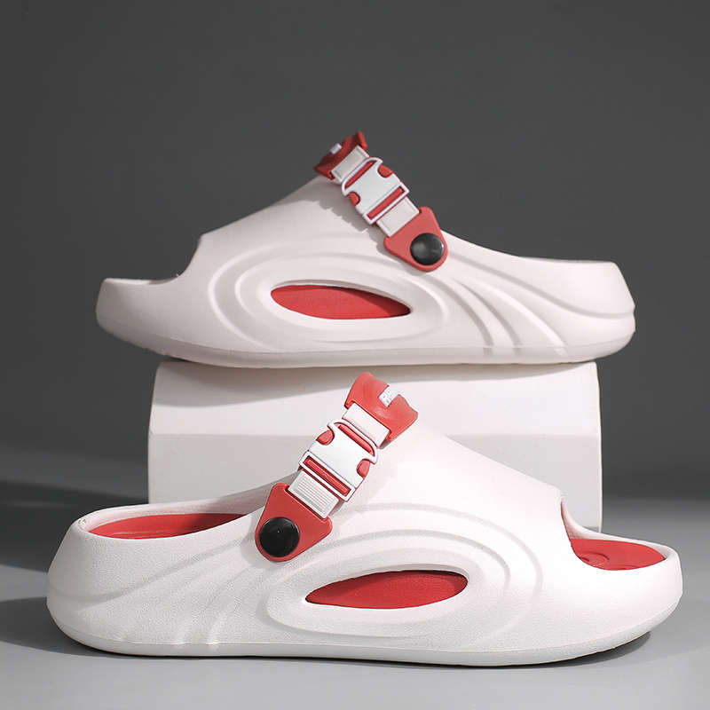 Sandals Color White Red Size Uk 8.5 9