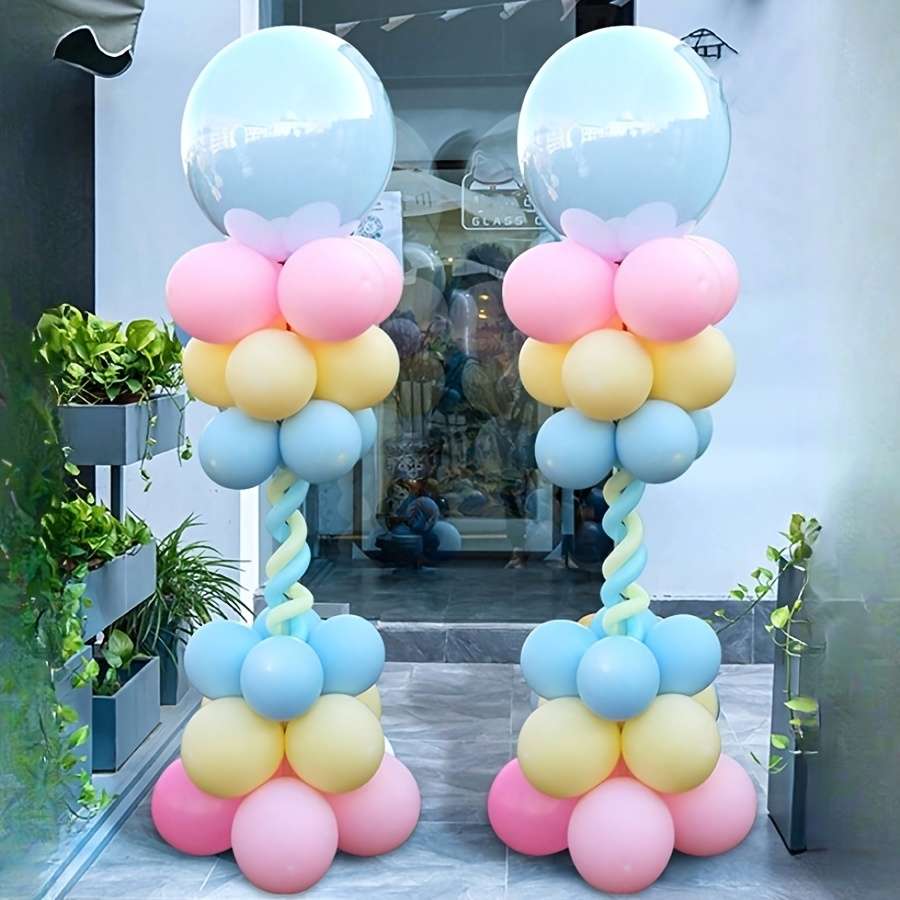 Classic Professional Versatile Balloon Column Stands Adjustable For Party Decoration