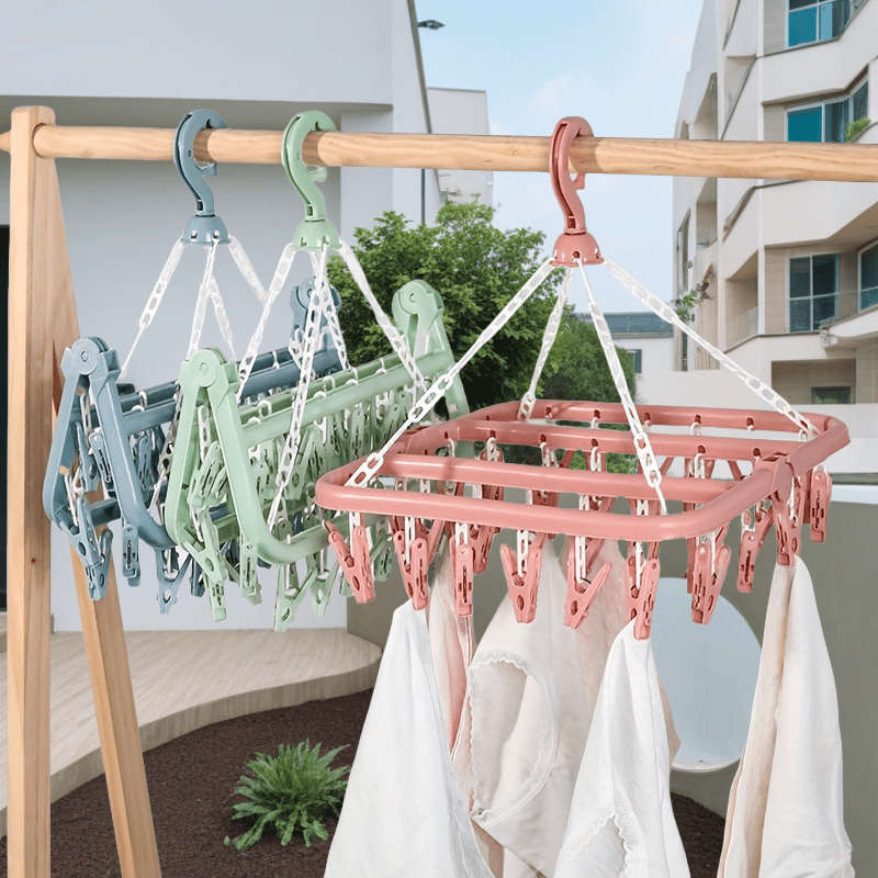 Clothes Rack Blue Quantity 2Pcs