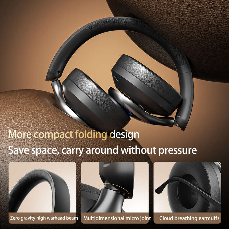 Headset Black Includes 2 Pcs Earmuffs