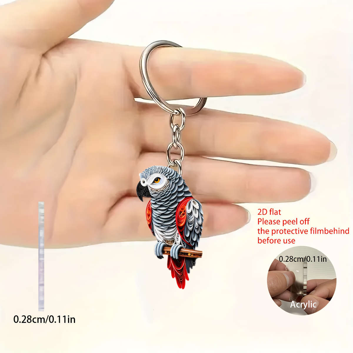 Keychain Ornament Quantity
