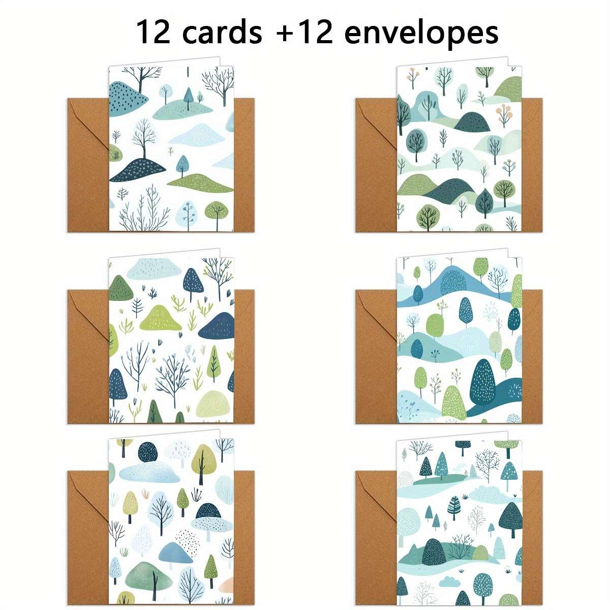 Greeting Cards Quantity 6Pcs