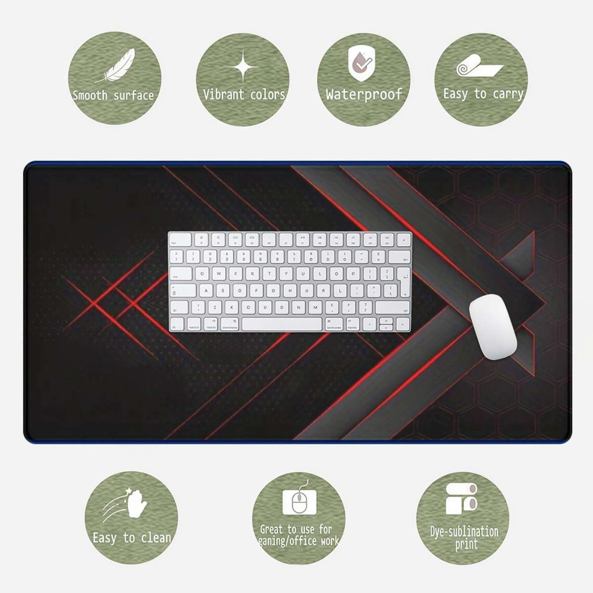 Mouse Pad Size 15.8X35.43In Quantity 1Pc