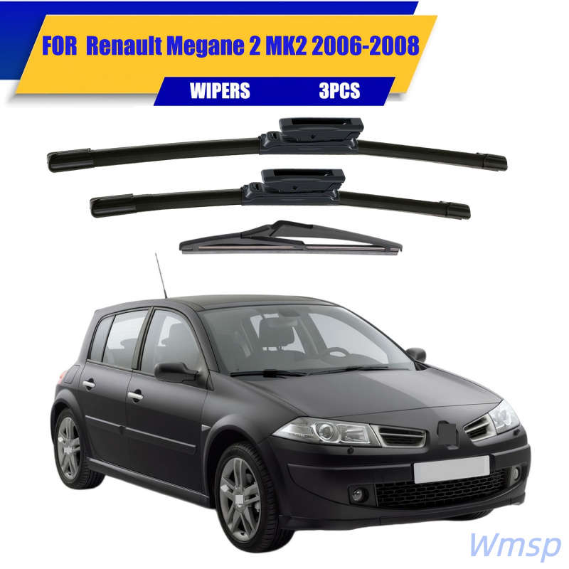 Windshield Wipers Model For Renault Megane 2 Mk2