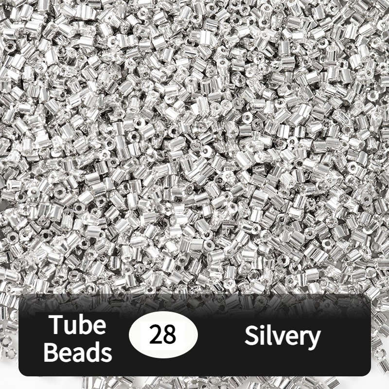 Perler Bead Set Silvery