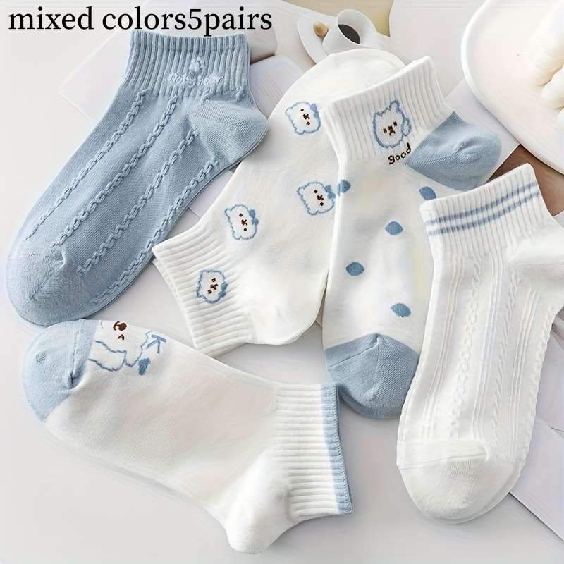 Women S Socks Color Random Color6Pairs Size Onesize