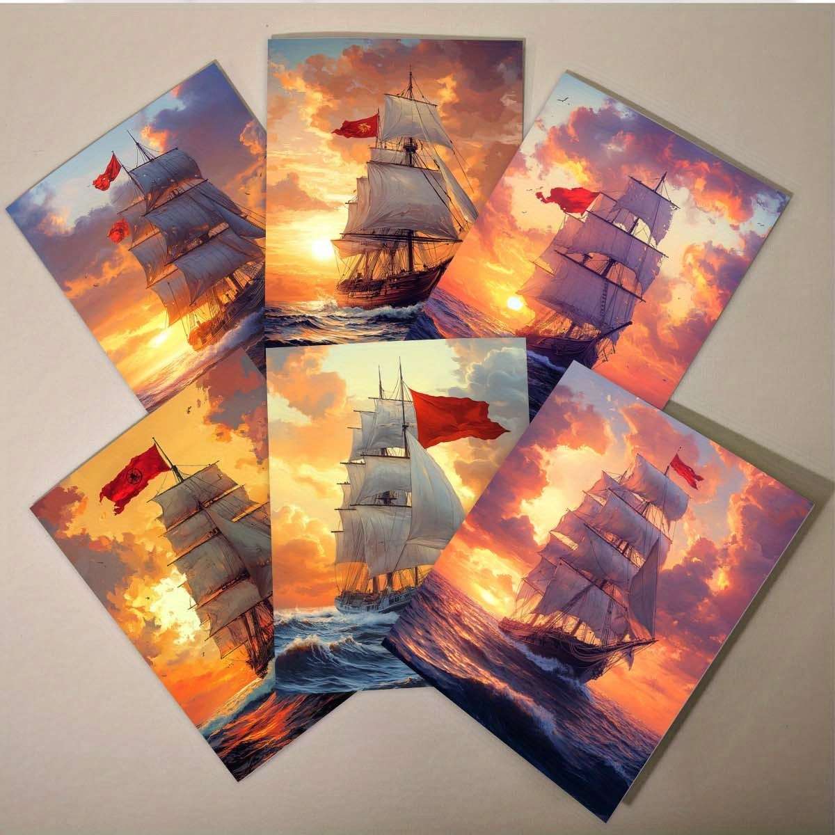 Greeting Cards Quantity 6Pcs